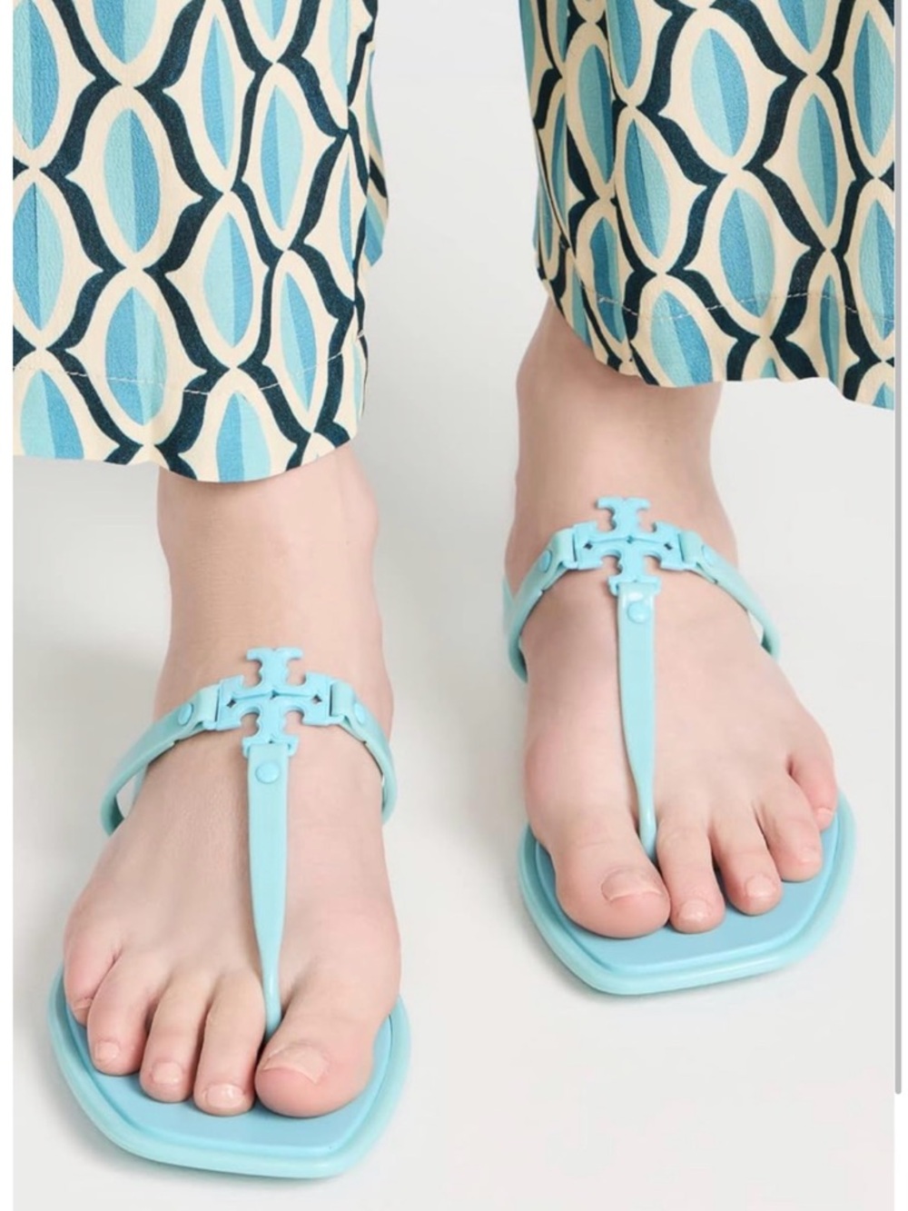 Tory Burch Women's Jelly T-Strap Sandals